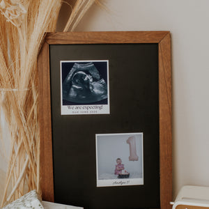 Photo Magnet with a caption