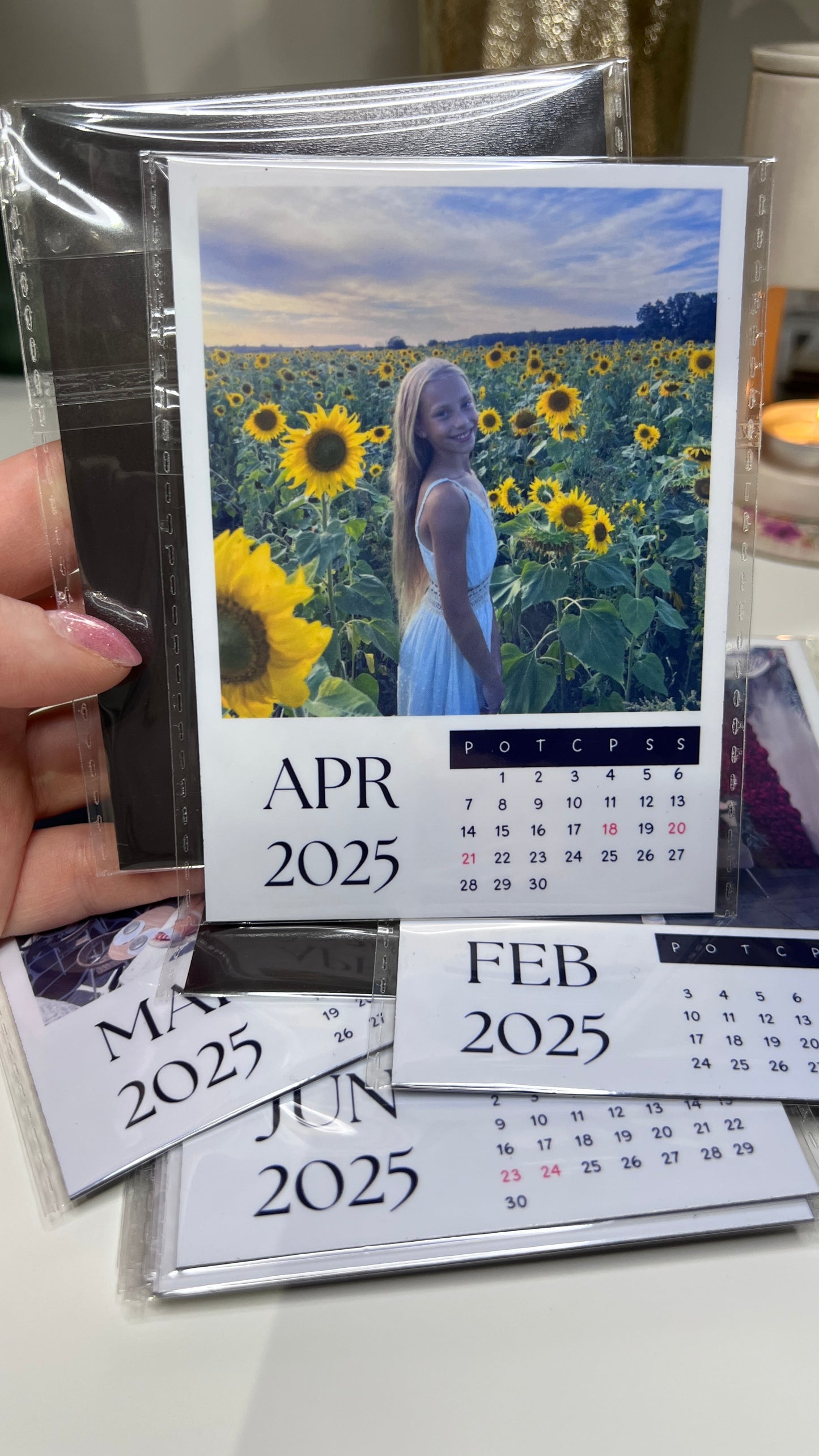 Calendar "Magnetic" 2025 (monthly)