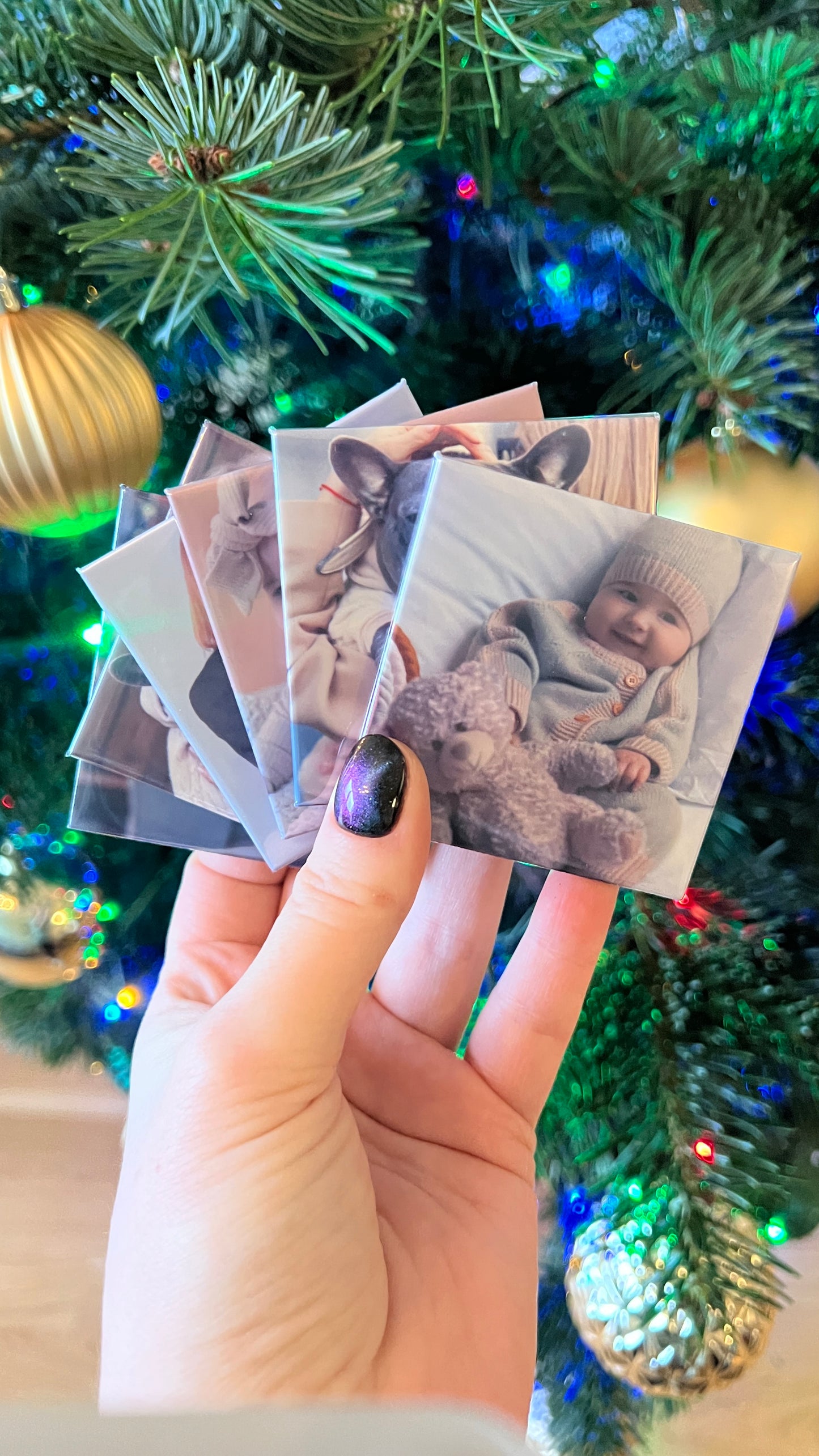 Sets - personalized hard photo magnets