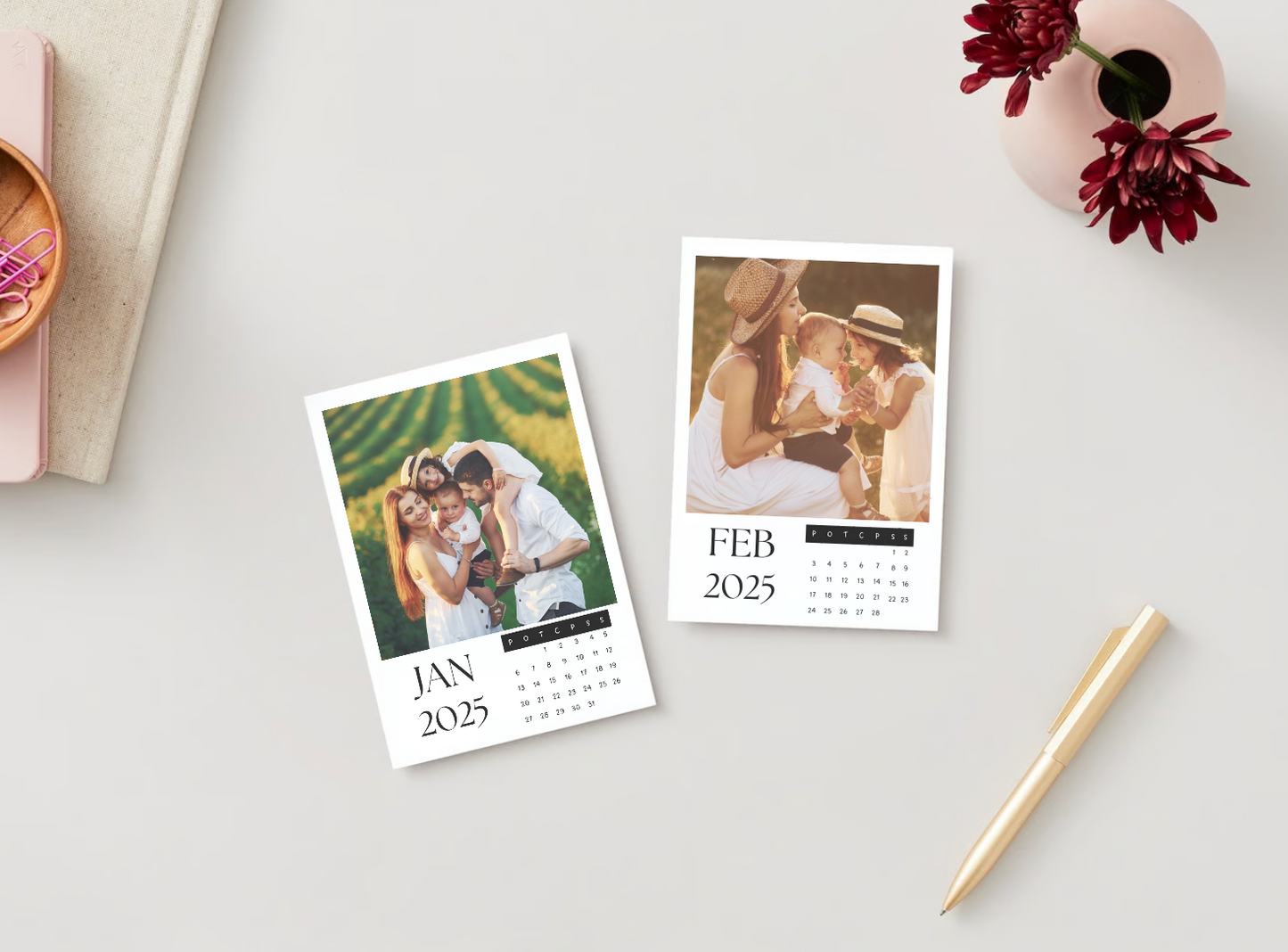 Calendar "Magnetic" 2025 (monthly)