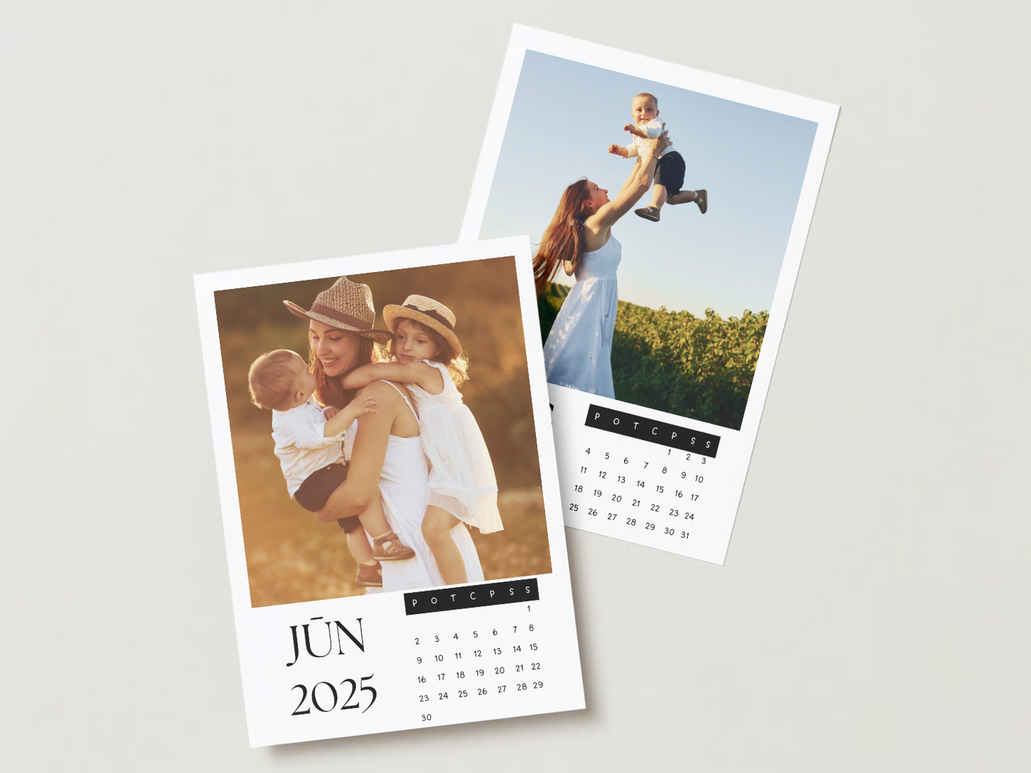 Calendar "Magnetic" 2025 (monthly)