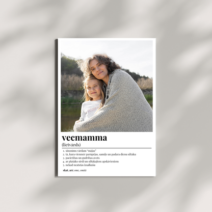 Photo Magnet for Mom, Grandma, Godmother on Mother’s Day! ❤️
