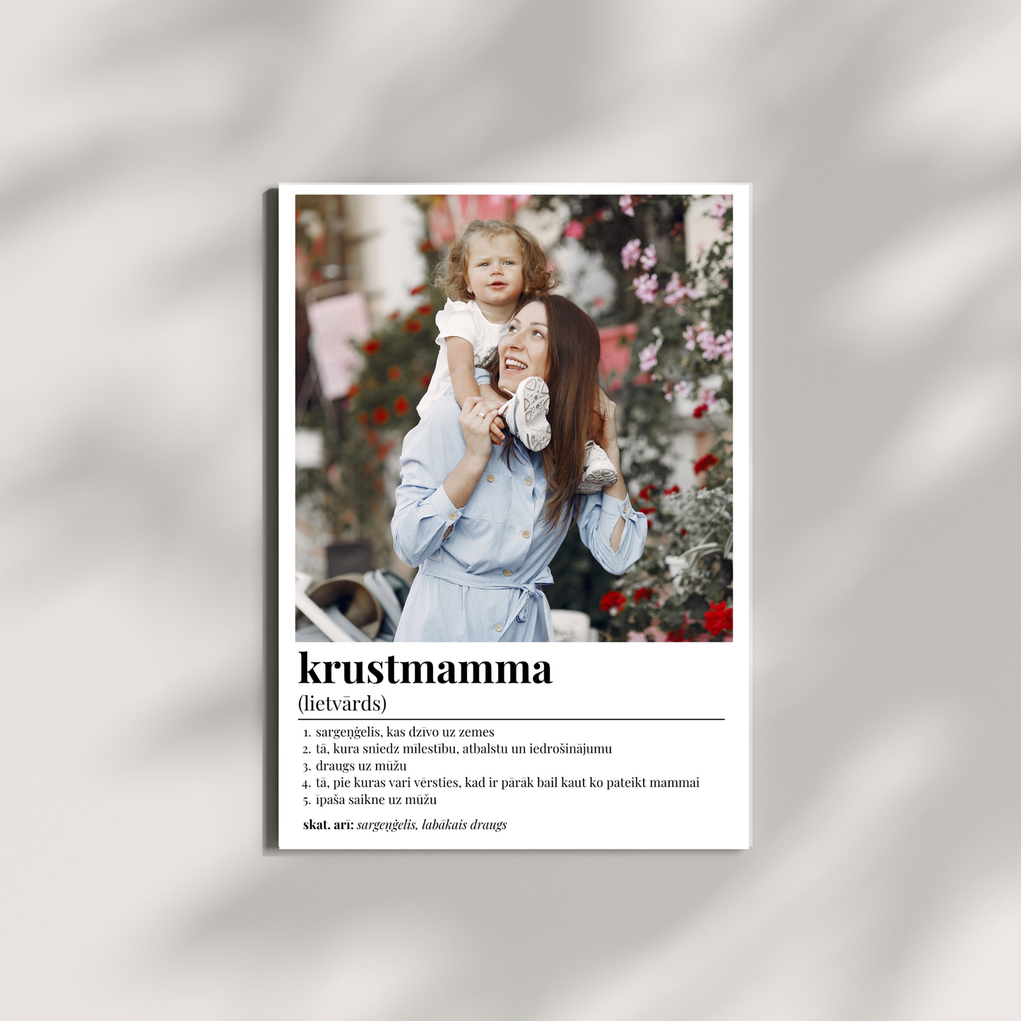 Photo Magnet for Mom, Grandma, Godmother on Mother’s Day! ❤️
