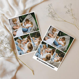 Magnētiskā fotokolāža svētkos! 🎁
