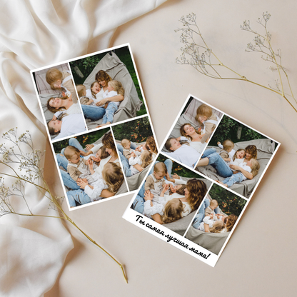 Magnētiskā fotokolāža svētkos! 🎁
