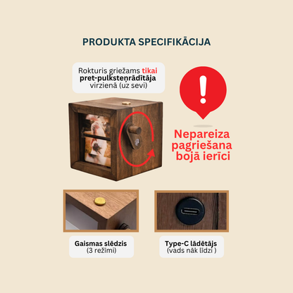 JAUNUMS! Kustīgo Foto Kastīte