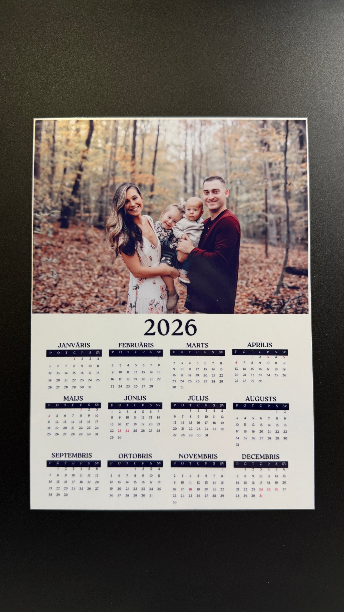 Calendar "Magnetic" 2025 (yearly)