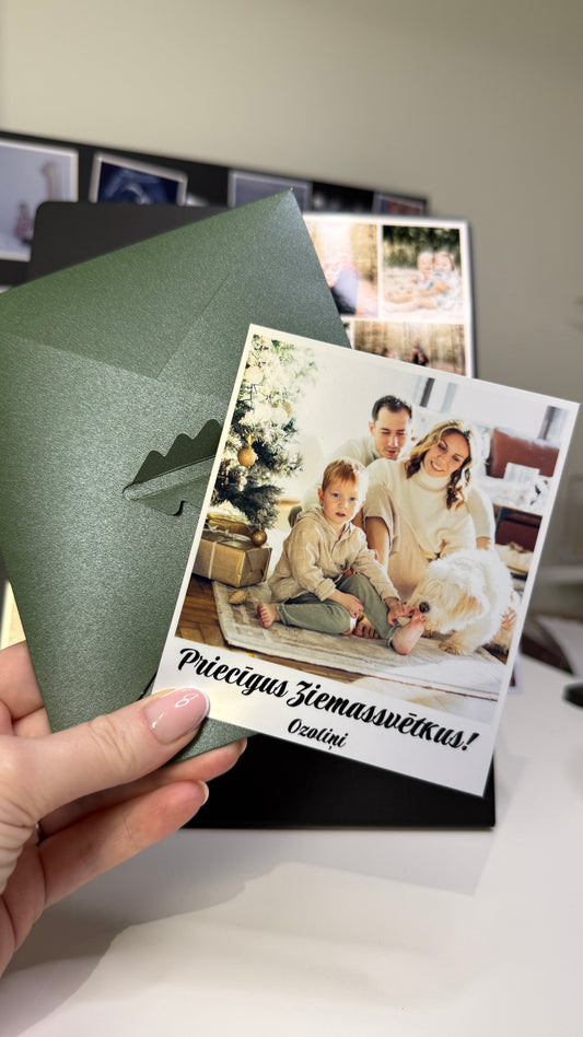 Magnētiskā fotokolāža svētkos! 🎄