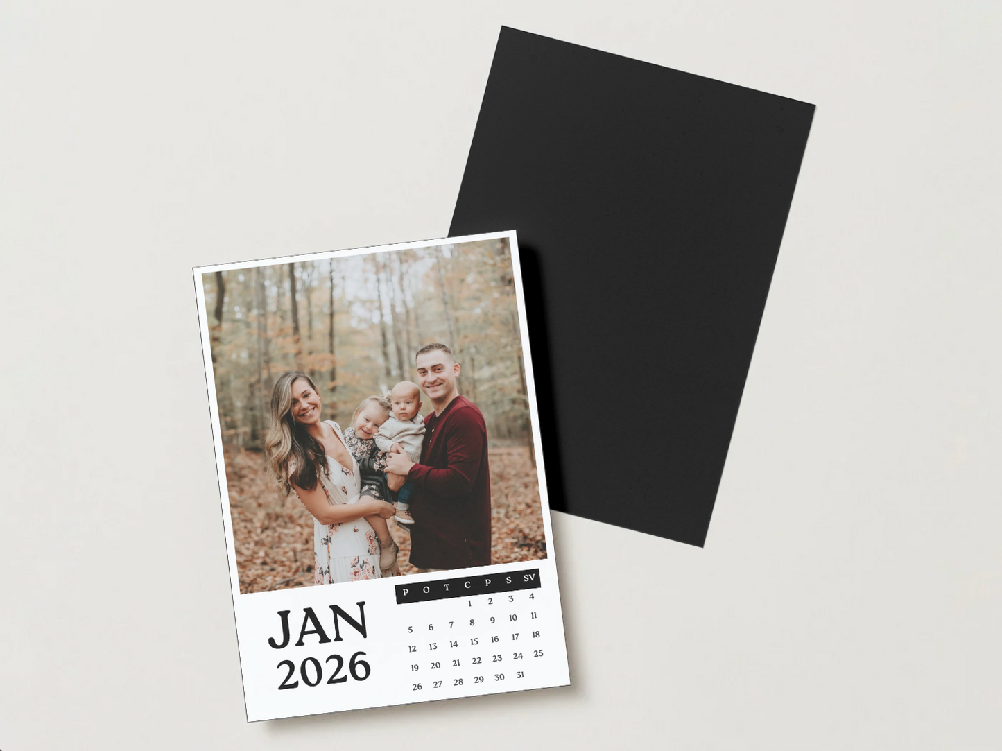 Kalendārs "Magnetic" 2026 (pa mēnešiem)