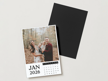 Kalendārs "Magnetic" 2026 (pa mēnešiem)