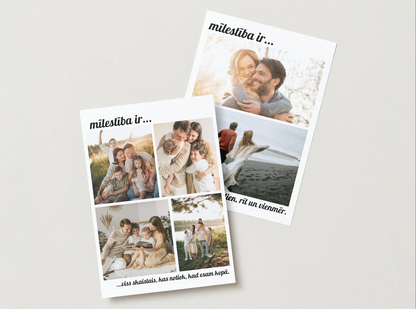 LOVE IS... fotomagnēts 💕