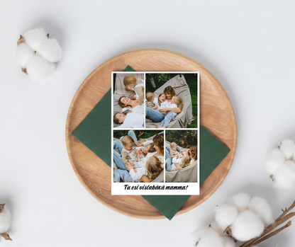 Magnētiskā fotokolāža svētkos! 🎁