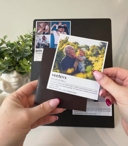 "Diamond Heart" Photo Magnet