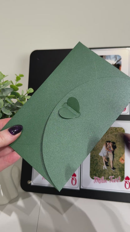 Spēļu kārts “King & Queen” fotomagnēts ♥️