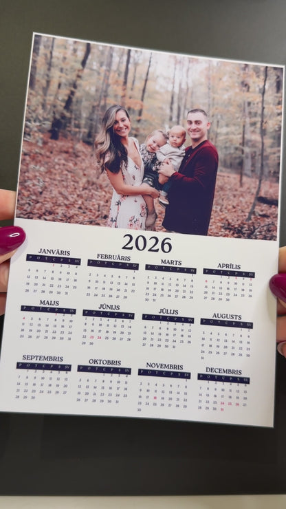 Calendar "Magnetic" 2025 (yearly)