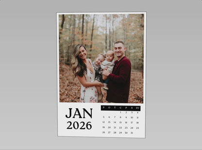 Kalendārs "Magnetic" 2026 (pa mēnešiem)